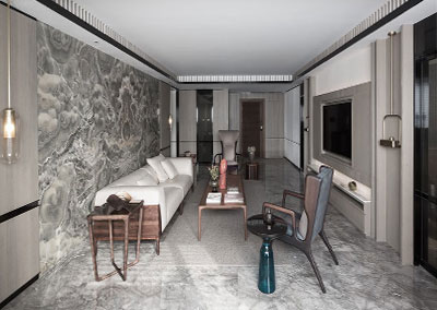 東方輕奢美學的城市住宅