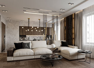 木質(zhì)美感完美體現(xiàn)的小公寓