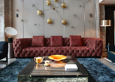 奢華與時尚碰撞，詮釋450㎡頂豪復式新格調