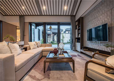 融創(chuàng)藏馬山中式別墅