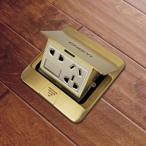 彈起式地面插座安裝方法大家收好了，用電安全方便才是真！