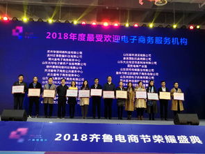 2018齊魯電商節(jié)榮耀盛典在濟(jì)南隆重舉行，聚焦電子商務(wù)技術(shù)服務(wù)創(chuàng)新